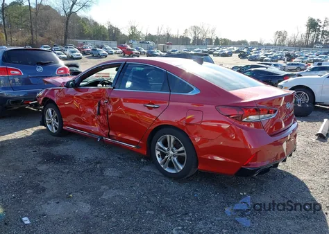 2018 Hyundai Sonata Sport из США, поврежденный, VIN 5NPE34AF2JH655448